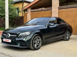 2018 Mercedes-Benz C-Класс 200 IV (W205) Рестайлинг, зелёный, 2300000 рублей, вид 1