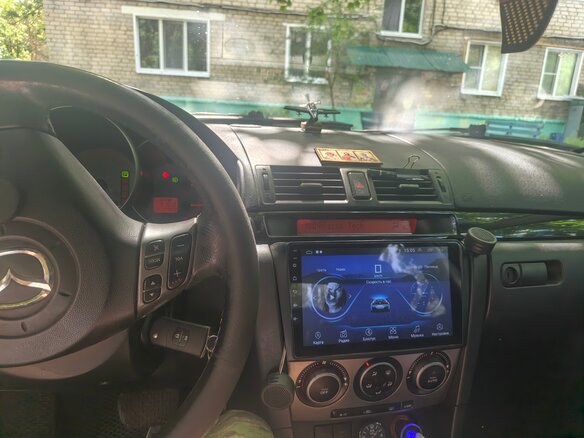 2007 Mazda 3 I (BK) Рестайлинг, серый, 450000 рублей - вид 7