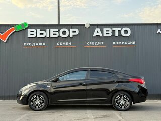 2013 Hyundai Elantra V (MD), чёрный, 990000 рублей, вид 4