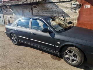 2004 Kia Magentis I Рестайлинг, чёрный, 270000 рублей, вид 2