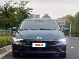 2023 Hyundai Elantra VII (CN7) Рестайлинг, синий, 1356000 рублей, вид 2