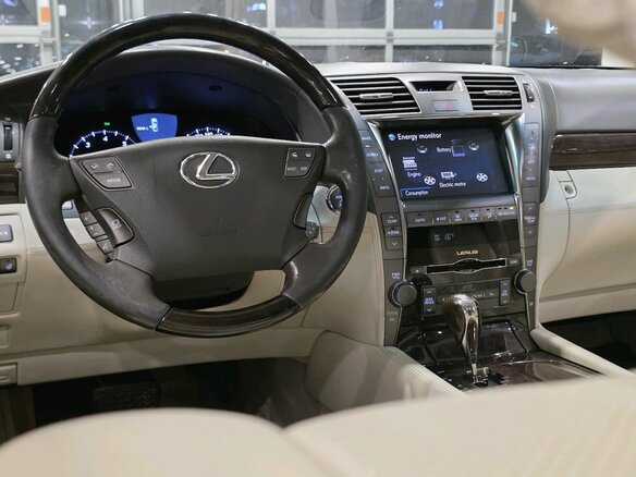 2008 Lexus LS 600h L IV, чёрный - вид 22