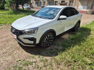 2024 Lada (ВАЗ) Vesta Cross I Рестайлинг (NG), белый, 1470000 рублей, вид 1