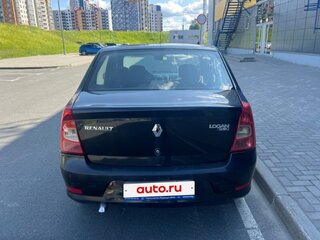 2010 Renault Logan I Рестайлинг, чёрный, 329000 рублей, вид 4