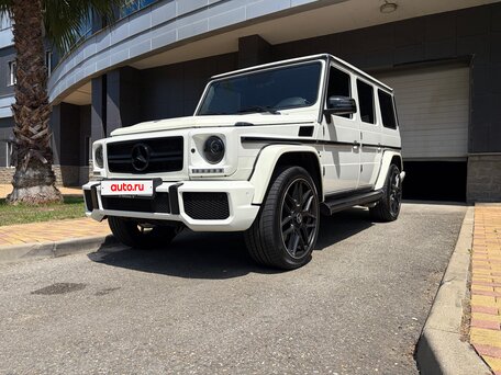 2013 Mercedes-Benz G-Класс AMG 63 AMG I (W463) Рестайлинг 2, белый, 4445000 рублей, вид 1