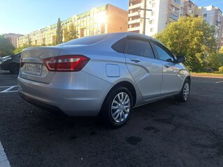 2018 Lada (ВАЗ) Vesta I, серебристый, 840000 рублей, вид 4