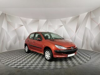 2007 Peugeot 206, красный, 235000 рублей, вид 3