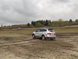 2008 SsangYong Kyron 5-speed I Рестайлинг, серебристый, 565000 рублей, вид 4