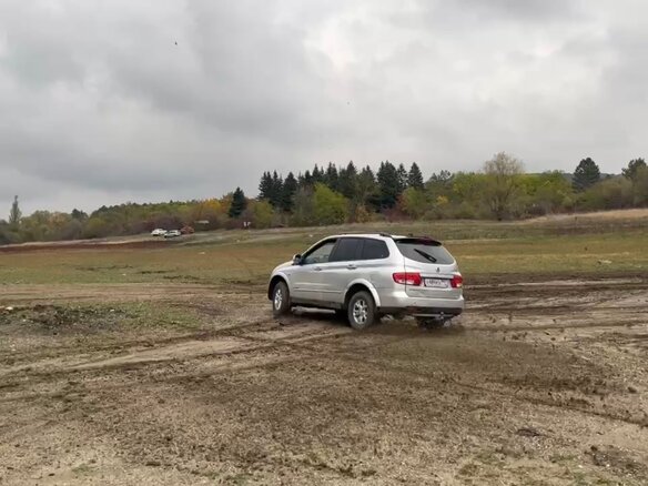 2008 SsangYong Kyron 5-speed I Рестайлинг, серебристый, 500000 рублей - вид 3