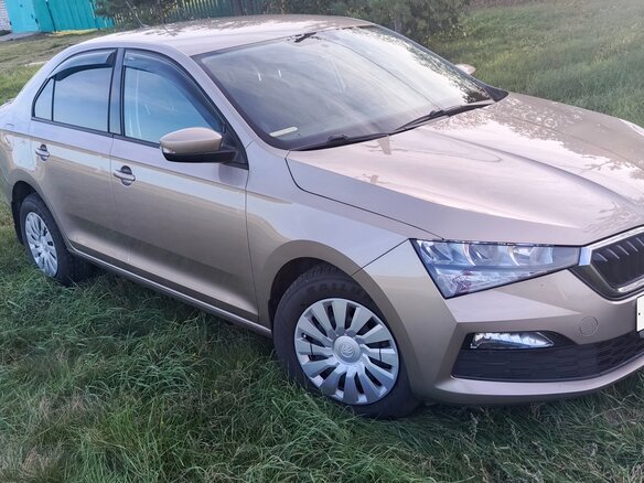 2020 Skoda Rapid II, коричневый, 1650000 рублей - вид 5