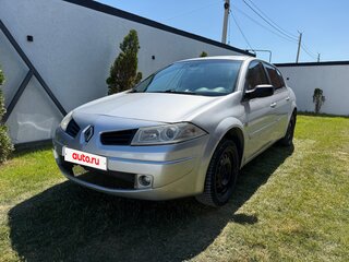 2008 Renault Megane II Рестайлинг, серебристый, 320000 рублей, вид 1