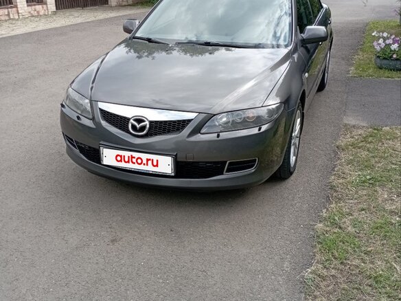 2005 Mazda 6 I (GG) Рестайлинг, серый, 450000 рублей - вид 1