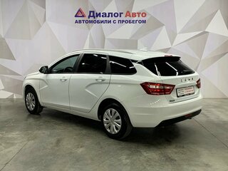 2019 Lada (ВАЗ) Vesta SW I, белый, 950000 рублей, вид 4