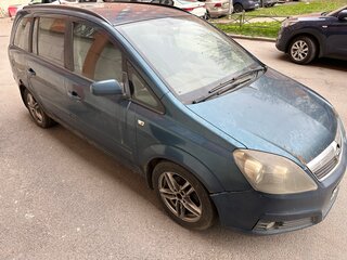 2007 Opel Zafira B, зелёный, 315000 рублей, вид 4