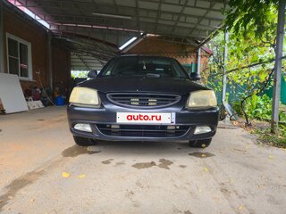 2007 Hyundai Accent ТагАЗ II, чёрный, 360000 рублей, вид 2
