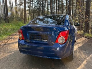 2012 Chevrolet Aveo II, синий, 390000 рублей, вид 5