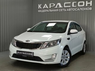 2014 Kia Rio 6-speed III, белый, 850000 рублей, вид 1