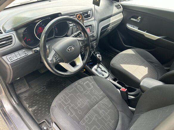 2012 Kia Rio 4-speed III, серый - вид 6