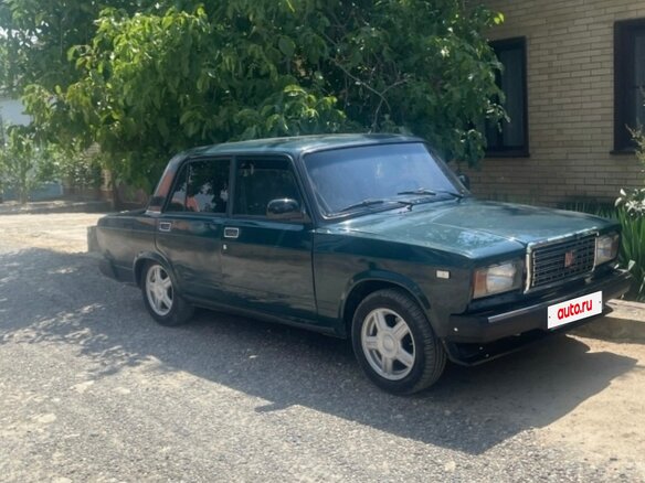 2005 Lada (ВАЗ) 2107, зелёный, 95000 рублей - вид 2