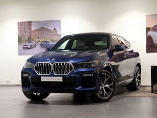 2021 BMW X6 40d III (G06), синий, 7790000 рублей, вид 1