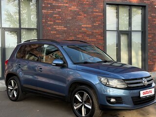2012 Volkswagen Tiguan I Рестайлинг, синий, 1150000 рублей, вид 2