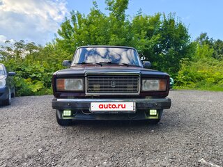 2008 Lada (ВАЗ) 2107, пурпурный, 75000 рублей, вид 2