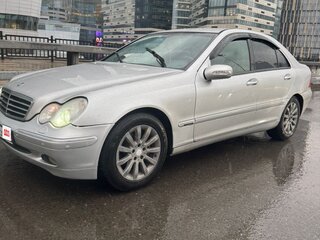 2002 Mercedes-Benz C-Класс 200 II (W203), серебристый, 490000 рублей, вид 2