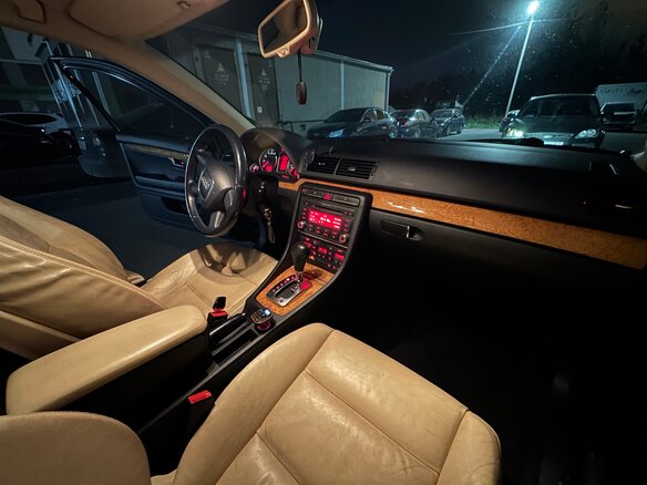 2007 Audi A4 III (B7), синий, 570000 рублей - вид 8