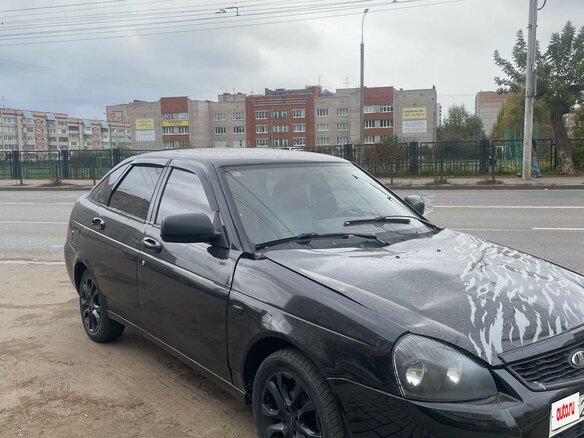 2008 Lada (ВАЗ) Priora I, синий, 130000 рублей - вид 1