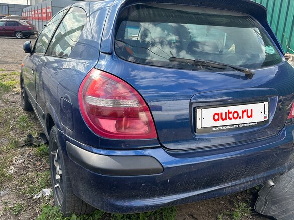 2002 Nissan Almera II (N16), синий, 395000 рублей - вид 9