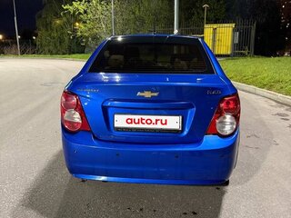 2012 Chevrolet Aveo II, синий, 580000 рублей, вид 3