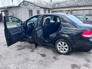 2008 Nissan Tiida I, чёрный, 399000 рублей, вид 5