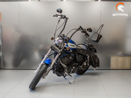 2004 Harley-Davidson Sportster 1200, синий, 552921 рублей, вид 3