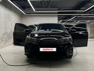 2014 Toyota Corolla XI (E160, E170, E180), чёрный, 1120000 рублей, вид 1