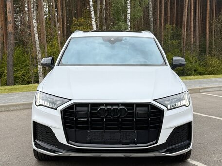 2022 Audi Q7 50 TDI II (4M) Рестайлинг, белый, 10900000 рублей, вид 2