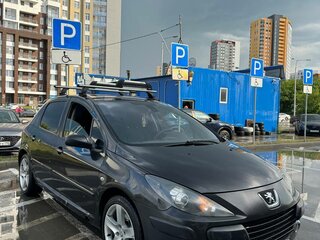 2006 Peugeot 307 I Рестайлинг, чёрный, 350000 рублей, вид 5