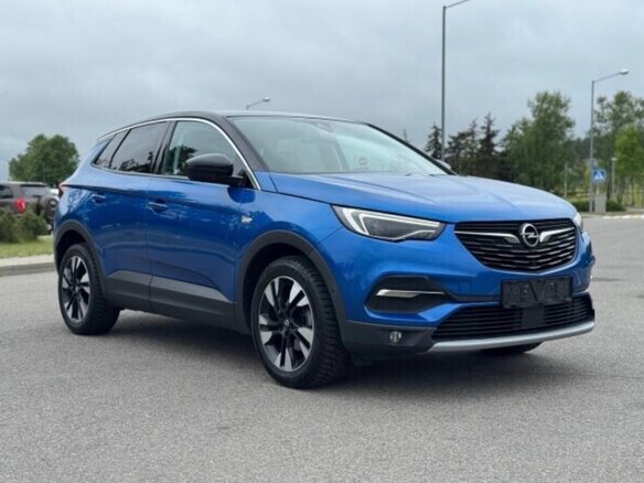 2018 Opel Grandland I (X), синий, 1754000 рублей - вид 2