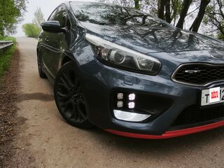2014 Kia Ceed GT I, серый, 1370000 рублей, вид 4
