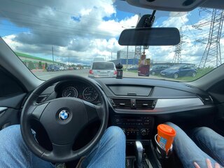 2013 BMW X1 18i I (E84) Рестайлинг, серый, 1060000 рублей, вид 5