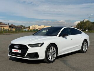 2021 Audi A7 45 TFSI II (4K), белый, 4590000 рублей, вид 3