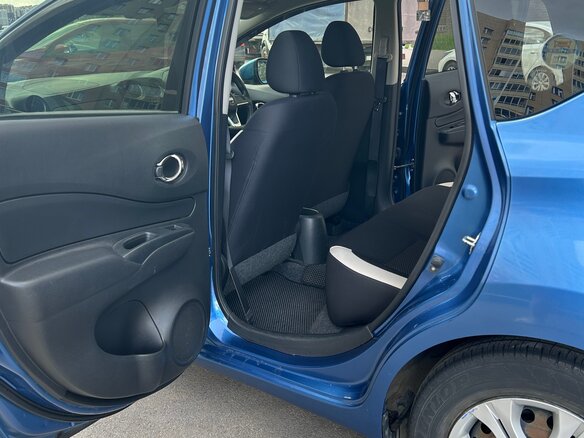 2018 Nissan Note II Рестайлинг, синий, 1250000 рублей - вид 9