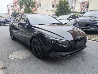 2022 Hyundai Elantra VII (CN7), чёрный, 1500500 рублей, вид 1