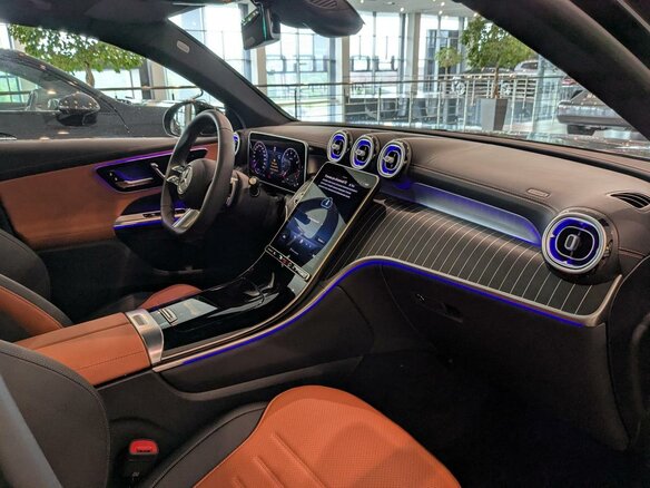 2025 Mercedes-Benz GLC Coupe 300 II (C254), чёрный - вид 8
