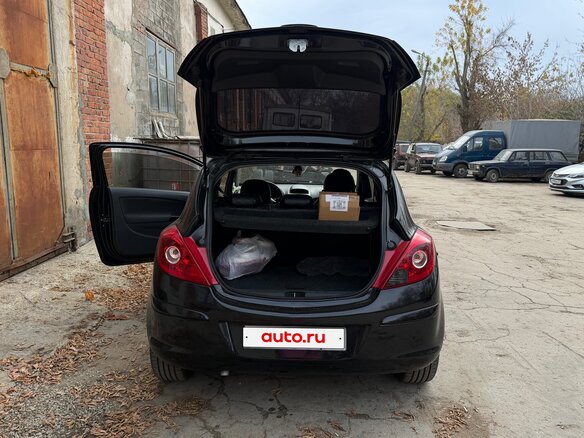 2008 Opel Corsa D, чёрный, 430000 рублей - вид 1