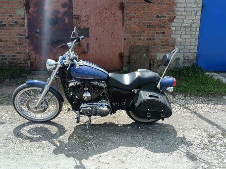 2007 Harley-Davidson Sportster 1200, синий, 635000 рублей, вид 1