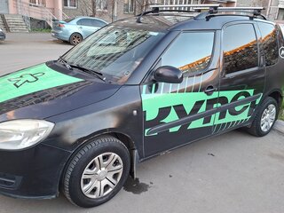 2009 Skoda Roomster I, чёрный, 420000 рублей, вид 5