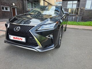 2017 Lexus RX 200t IV, чёрный, 4100000 рублей, вид 2