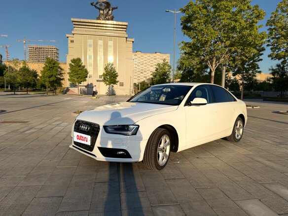2012 Audi A4 IV (B8) Рестайлинг, белый, 1350000 рублей - вид 6
