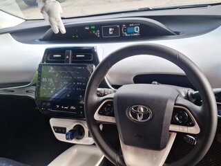 2017 Toyota Prius IV (XW50), синий, 1750000 рублей, вид 5