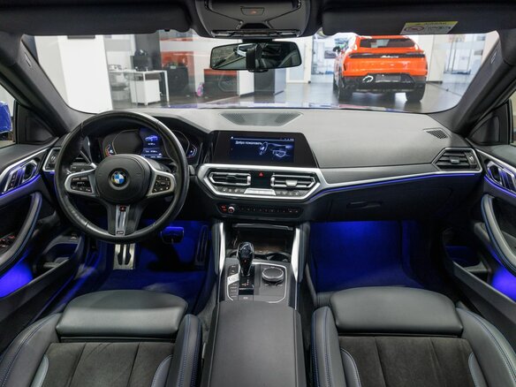 2021 BMW 4 серии 420d xDrive G22, G23, G26, синий - вид 30
